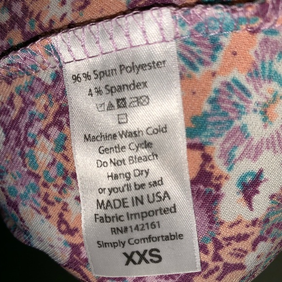 Lularoe XXS Maxi Skirt / Dress slinky NWT - Picture 4 of 6